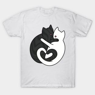 Cat Snuggling T-Shirt